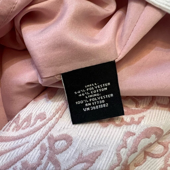 Victoria Beckham for Target Blush Floral Jacquard Shift Dress Size XL NWT - Picture 10 of 12